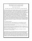 Research paper thumbnail of CFP: Intersectionality Research in Counseling Psychology