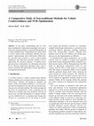 Research paper thumbnail of A Comparative Study of Non-traditional Methods for Vehicle Crashworthiness and NVH Optimization