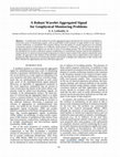 Research paper thumbnail of A robust wavelet-aggregated signal for geophysical monitoring problems