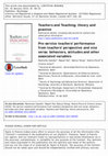 Research paper thumbnail of Teachers and Teaching: theory and practice Pre-service teachers' performance from teachers' perspective and vice versa: behaviors, attitudes and other associated variables