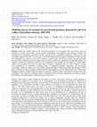 Research paper thumbnail of Modeling sources of variation for growth and predatory demand of Lake Erie walleye (Stizostedion …