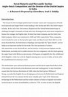 Research paper thumbnail of Naval Maturity and Mercantile Decline: Anglo-­Dutch Competition and the Demise of the Dutch Empire in India