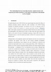 Research paper thumbnail of The relationship between ownership structure, capital structure and corporate governance practices: A case study of co-operatives and mutuals in New Zealand