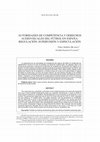 Research paper thumbnail of Autoridades de Competencia y derechos audiovisuales del fútbol en España: Regulación, supervisión y especulación