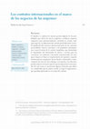 Research paper thumbnail of Los contratos internacionales en el marco de los negocios de las mipymes