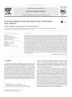 Research paper thumbnail of Do Decision-Making Structure and Sequence Exist in Health Online Social Networks?