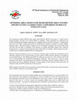 Research paper thumbnail of OPTIMISED ARRAY DESIGN FOR MICROTREMOR ARRAY STUDIES APPLIED TO SITE CLASSIFICATION; COMPARISON OF RESULTS WITH SCPT LOGS