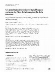 Research paper thumbnail of Un grand épisode érosionnel dans l'histoire ancienne du Piton de la Fournaise (île de la Réunion)