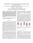 Research paper thumbnail of Light stability of ITO-free semi-transparent and opaque organic photovoltaic devices