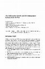 Research paper thumbnail of The Information Society and its Consequences: Lessons from the Past