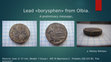 Research paper thumbnail of Lead "borysphen" from Olbia.