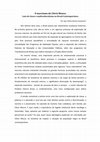 Research paper thumbnail of O marxismo de Clóvis Moura: Luta de classe e multiculturalismo no Brasil Contemporâneo