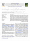 Research paper thumbnail of Characterizing the “fragmentation–barrier” effect of road networks on landscape connectivity: A case study in Xishuangbanna, Southwest China