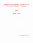 Research paper thumbnail of 99 BEUTIFUL NAME OF ALMIGHTY ALLAH (With full Arabic text, full transliteration and full Yoruba translation