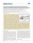 Research paper thumbnail of 99 Tc and Re Incorporated into Metal Oxide Polyoxometalates: Oxidation State Stability Elucidated by Electrochemistry and Theory