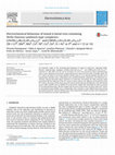 Research paper thumbnail of Electrochemical behaviour of mixed d metal-iron containing Wells-Dawson sandwich-type complexes: [(FeOH2)2M2(X2W15O56)2]n− and [(MOH2)2Fe2(X2W15O56)2]n− (M = CrIII, MnIII, MnII, CoII, NiII, CuII, ZnII, X = AsV or PV and n = 12 or 14)