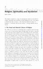 Research paper thumbnail of Religion, Spiritua Religion, Spirituality and Secularism