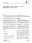 Research paper thumbnail of Series and parallel resistance effects on the C–V and G–V characteristics of Al/SiO 2 /Si structure