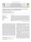 Research paper thumbnail of Consequential classes of resources: Subtle global bifurcation with dramatic ecological consequences in a simple population model