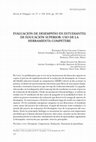 Research paper thumbnail of Evaluación del desempeño en estudiantes de educación superior: uso de la herramienta Competere