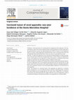 Research paper thumbnail of Carcinoid tumor of cecal appendix: one-year incidence at the Santa Marcelina Hospital