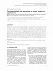 Research paper thumbnail of The role of small cell technology in future Smart City applications