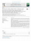 Research paper thumbnail of Risk factors for suicide in bipolar disorder: a systematic review