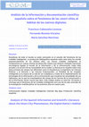 Research paper thumbnail of Análisis de la información y documentación científica española sobre el fenómeno de las smart cities, el hábitat de los nativos digitales