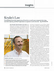 Research paper thumbnail of Kryder's law