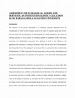 Research paper thumbnail of ASSESSMENT OF ECOLOGICAL GOODS AND SERVICES: AN INSTITUTIONALISTIC VALUATION By Mr BARASA ODULA ELIAS MOI UNIVERSITY