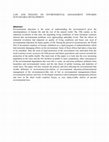 Research paper thumbnail of LAW AND POLICIES ON ENVIRONMENTAL MANAGEMENT TOWARDS SUSTAINABLE DEVELOPMENT