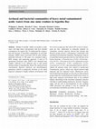 Research paper thumbnail of Archaeal and bacterial communities of heavy metal contaminated acidic waters from zinc mine residues in Sepetiba Bay