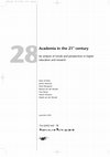 Research paper thumbnail of Academia In the 21st Century: An Analysis of Trends and Perspectives In Higher Education and Research