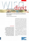 Research paper thumbnail of Mit Transparenz zu einem gerechten und effizienten Steuersystem