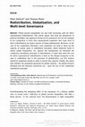 Research paper thumbnail of Redistribution, Globalisation, and Multi-level Governance