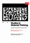 Research paper thumbnail of EXPERIENCE/MATERIALITY/ARTICULATION/ EDITORIAL Experience, Materiality and Articulation in Art/ Design and Research Practices