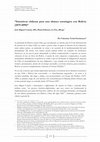 Research paper thumbnail of José Miguel Concha, Iniciativas chilenas para una alianza estratégica con Bolivia