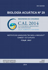 Research paper thumbnail of VI Congreso Argentino de Limnología, La Plata, Argentina, 2014, Resúmenes 112, 213, 214, 240, 359, 360