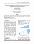 Research paper thumbnail of Proceeding CALL FOR PAPER -SNFT 2011 Menentukan Jarak kedalaman Gambar dari Dua Gambar 2 Dimensi Dengan Menggunakan Metode Trigonometri Sederhana