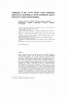 Research paper thumbnail of Validation of the GATE Monte-Carlo simulation platform for modelling a new semi-conductor gamma-camera dedicated to nuclear cardiology