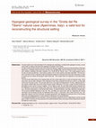 Research paper thumbnail of Hypogeal geological survey in the “Grotta del Re Tiberio” natural cave (Apennines, Italy): a valid tool for reconstructing the structural setting