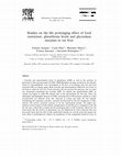 Research paper thumbnail of Studies on the life prolonging effect of food restriction: glutathione levels and glyoxalase enzymes in rat liver