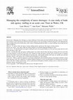 Research paper thumbnail of Managing the complexity of nurse shortages: A case study of bank and agency staffing in an acute care Trust in Wales, UK