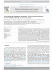 Research paper thumbnail of In the shadow of phylogenetic uncertainty: The recent diversification of Lysandra butterflies through chromosomal change