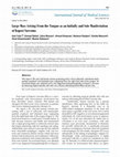 Research paper thumbnail of Large Mass Arising From the Tongue as an Initially and Sole Manifestation of Kaposi Sarcoma