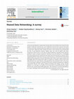 Research paper thumbnail of Named Data Networking: A survey