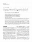 Research paper thumbnail of Posttraumatic Symptoms and Posttraumatic Growth of Israeli Firefighters, at One Month following the Carmel Fire Disaster