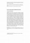 Research paper thumbnail of Service Innovation in Industrial Contexts