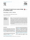 Research paper thumbnail of The impact of special care nursery design on neonatal nurses