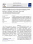 Research paper thumbnail of Glyphosate and glufosinate detection at electrogenerated NiAl-LDH thin films